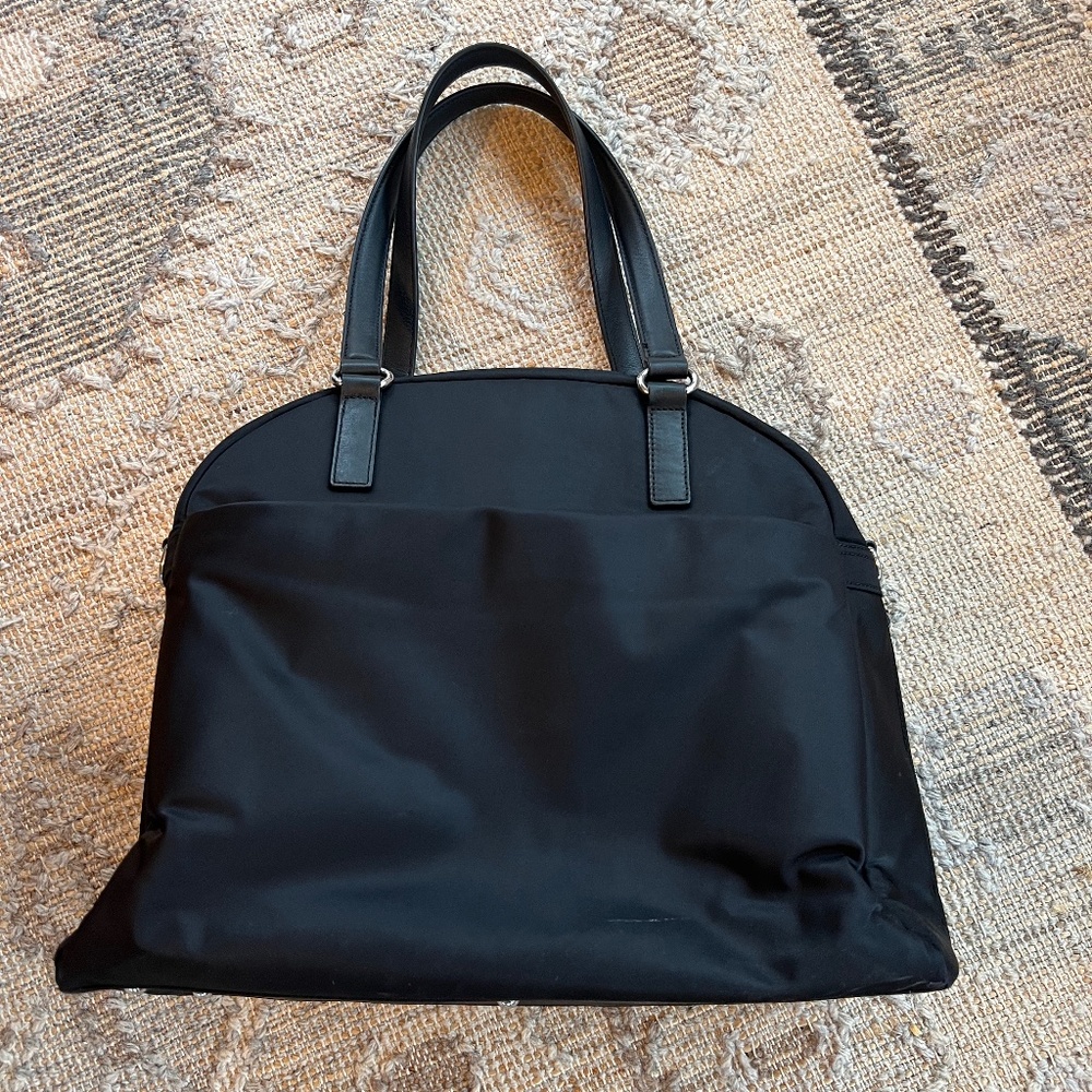 Lo and Sons the OG 2 Medium Black Silver Lavendar Nylon